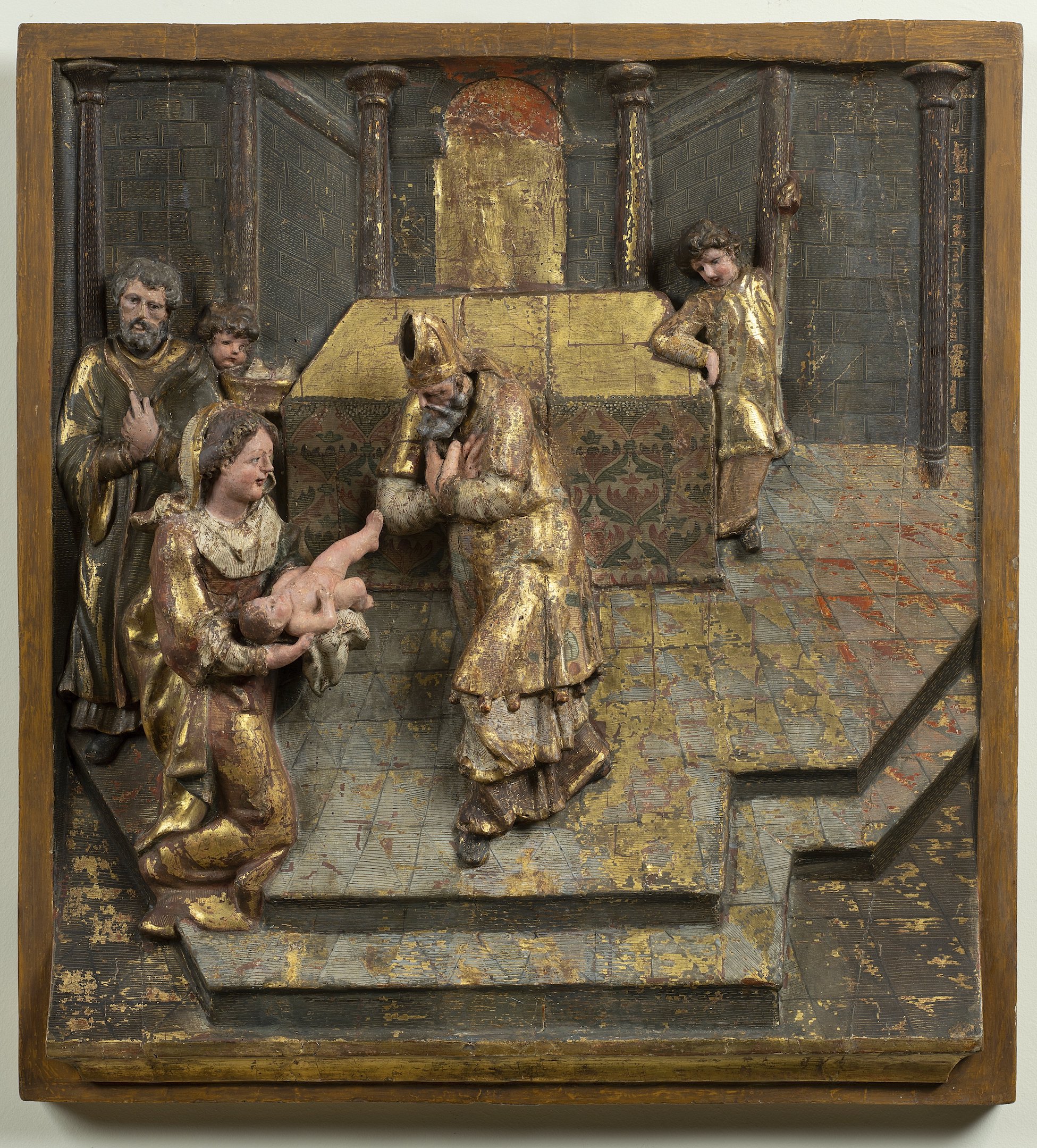 Presentazione al tempio - Scuola di Burgos (Spagna)